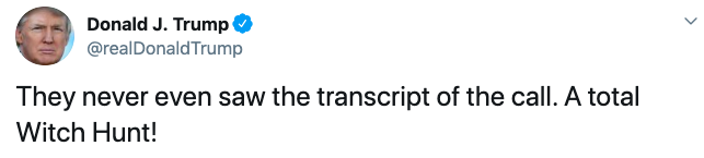 Трамп отреагировал на подготовку его импичмента